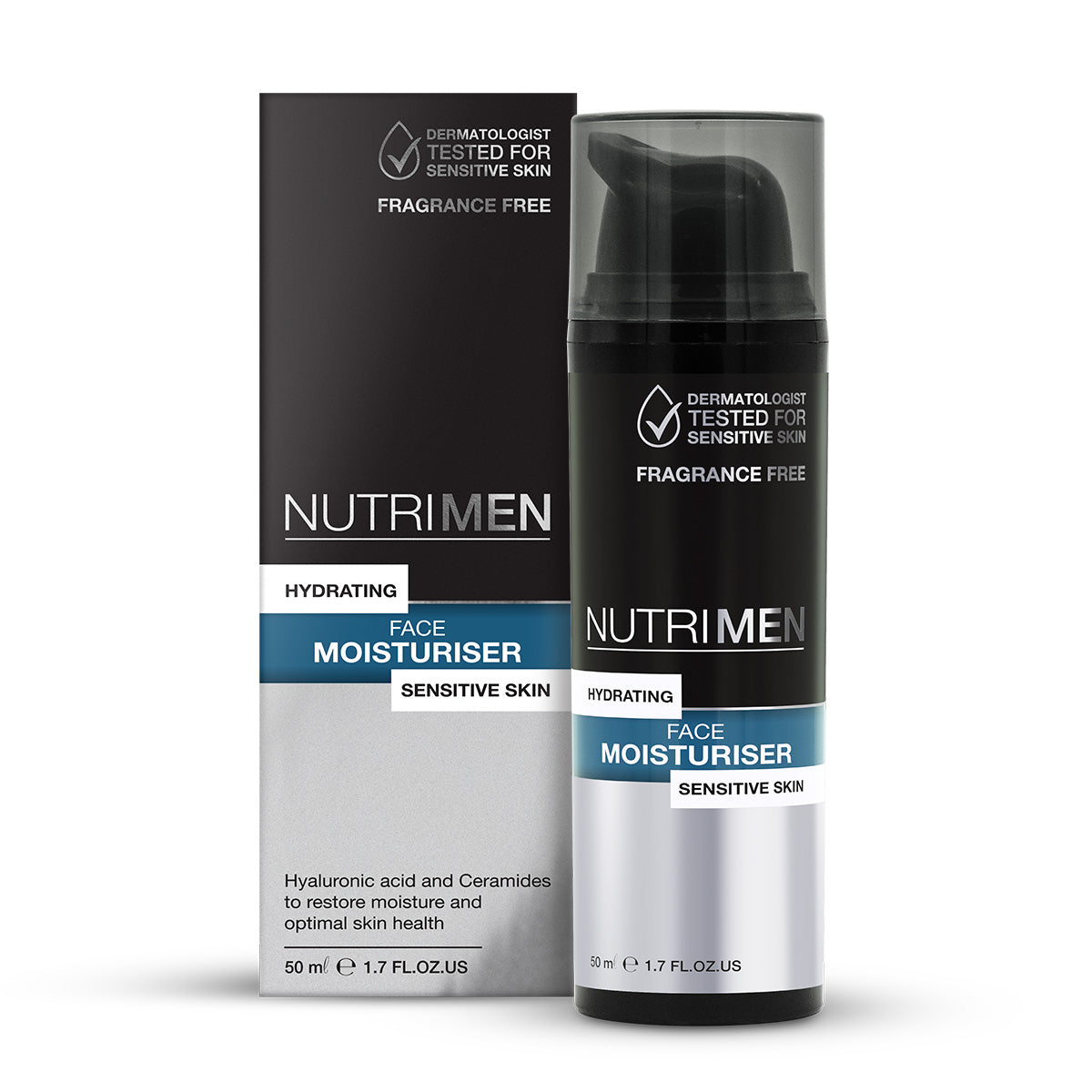 NutriMen Sensitive Face Moisturiser 50ml