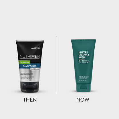 Nutriderma Men Oil Control Face Wash 100ml