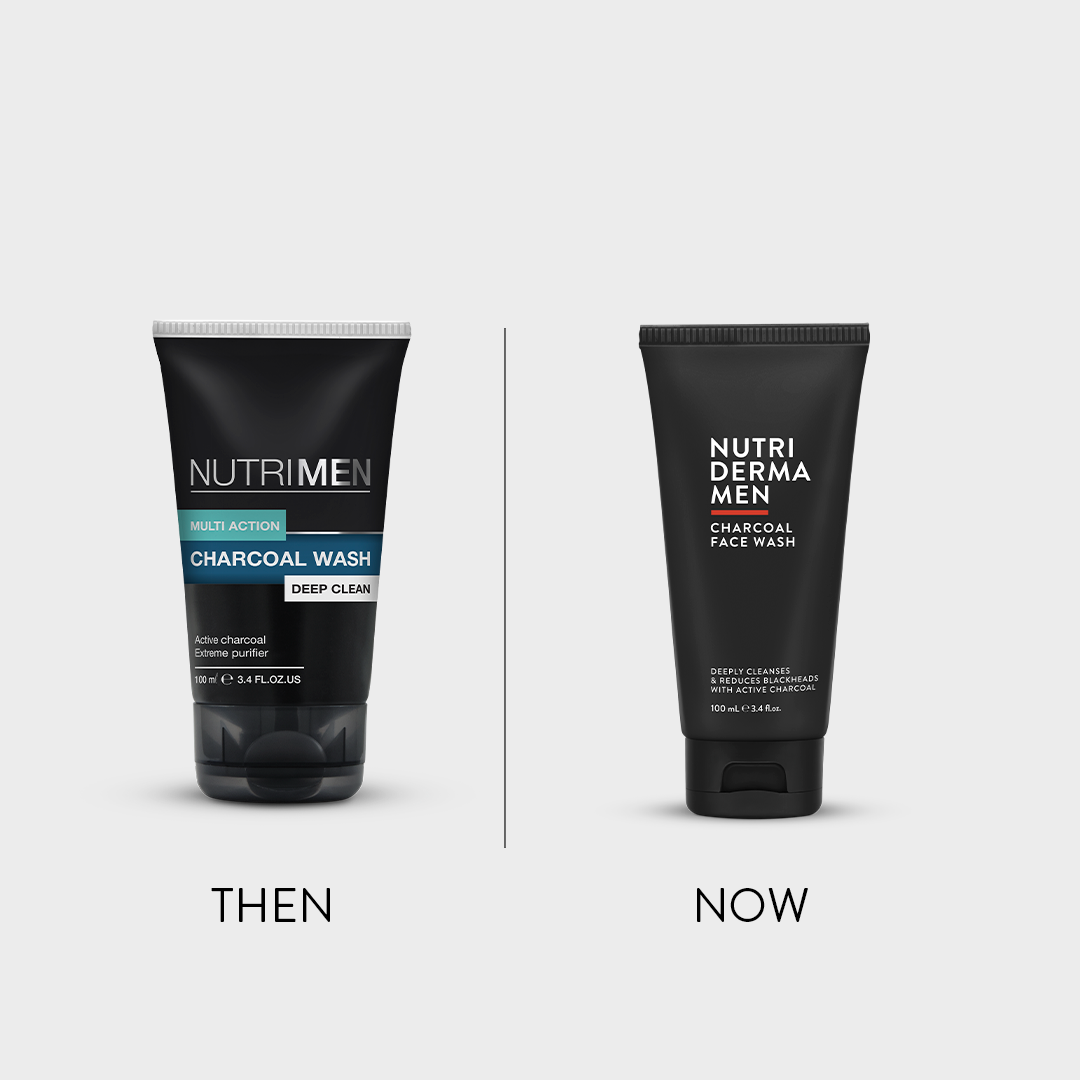 Nutriderma Men Charcoal Face Wash 100ml