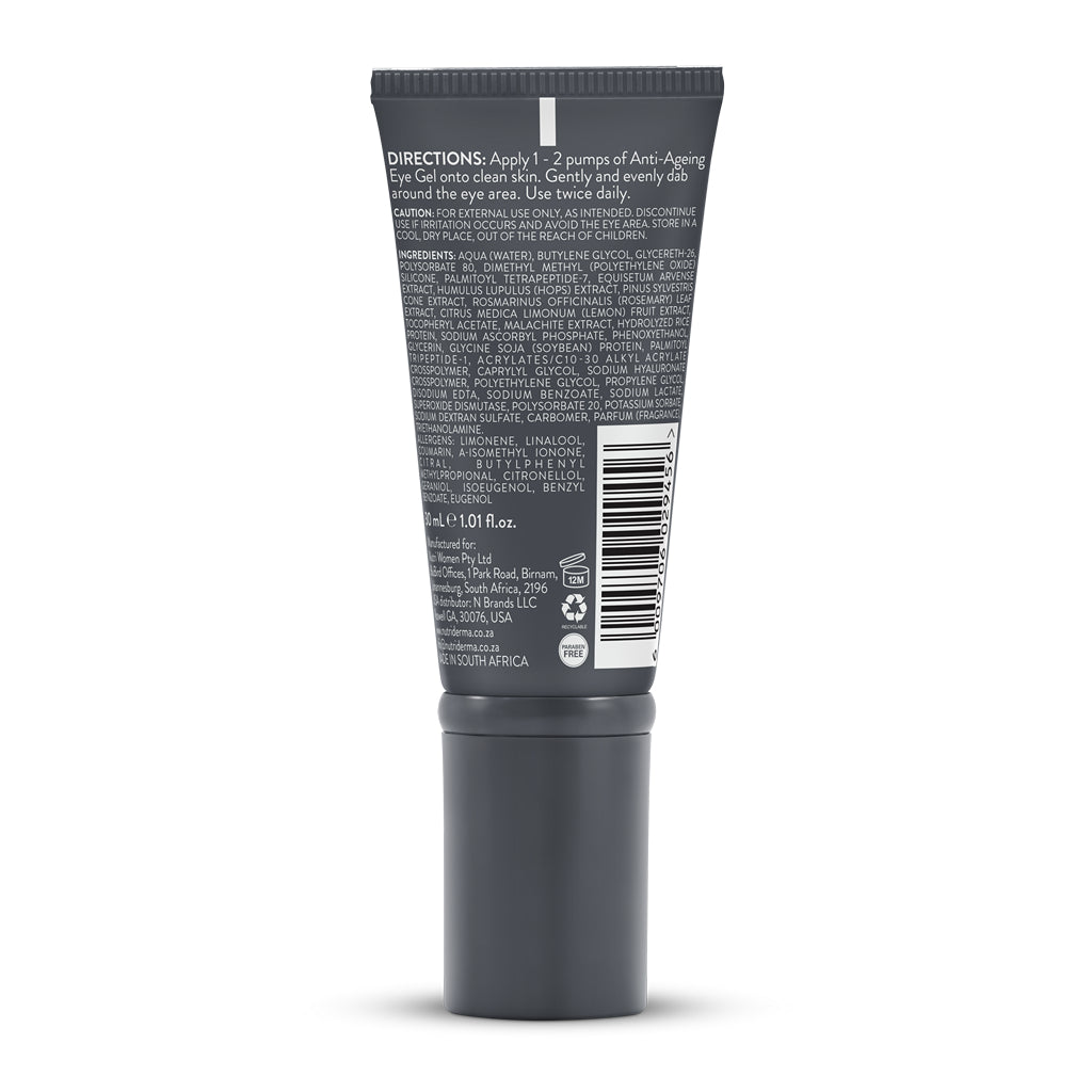 Nutriderma Men Anti-Ageing Eye Gel 30ml
