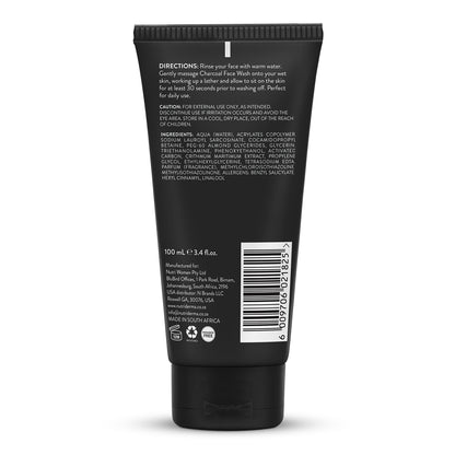 Nutriderma Men Charcoal Face Wash 100ml