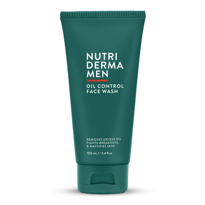 Nutriderma Men Oil Control Face Wash 100ml