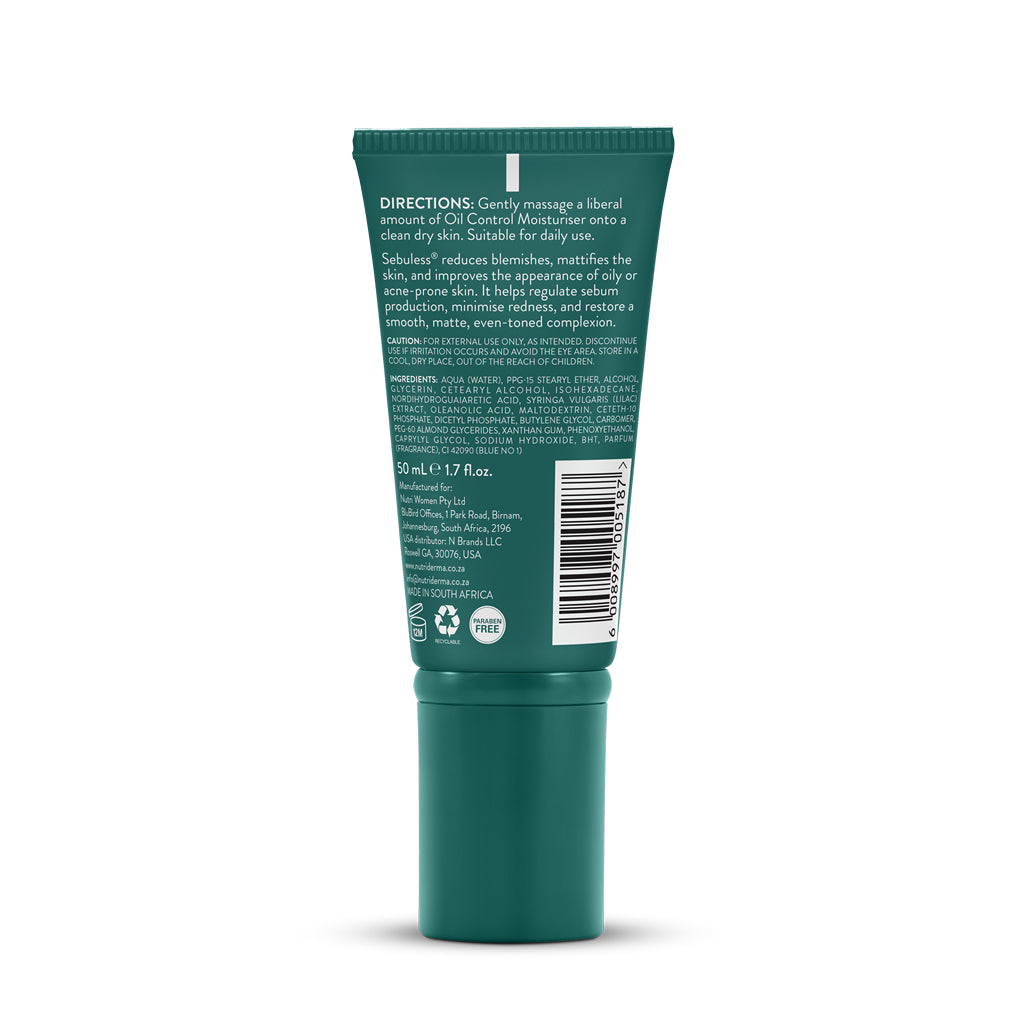 Nutriderma Men Oil Control Moisturiser 50ml