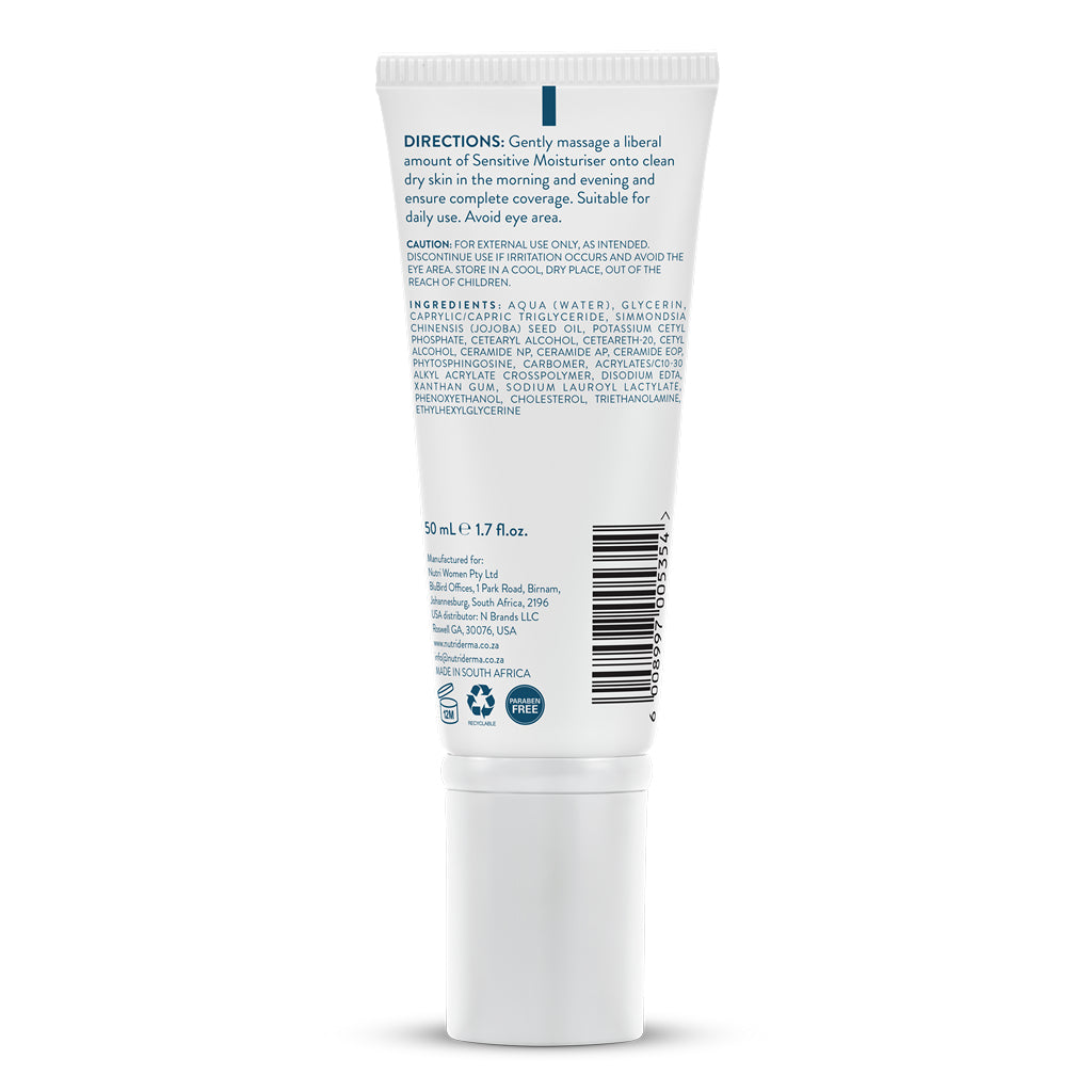 Nutriderma Men Sensitive Moisturiser 50ml